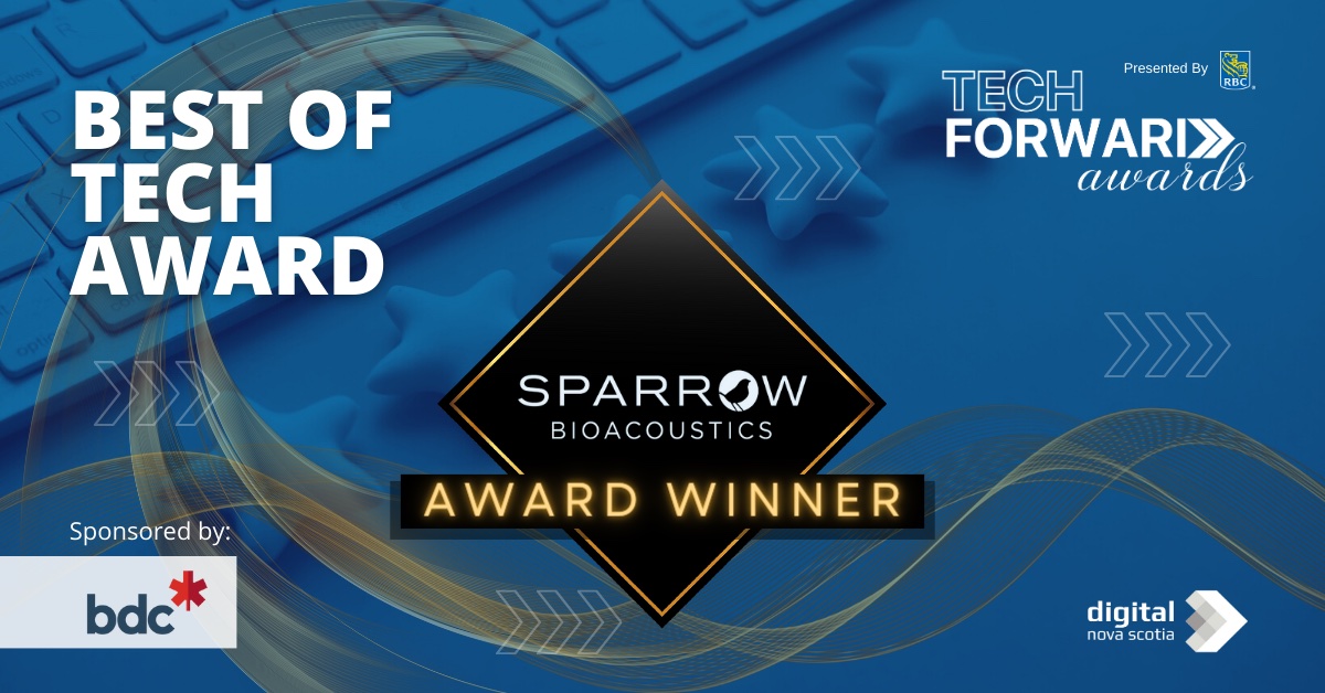 Sparrow Bioacoustics Sethophone award